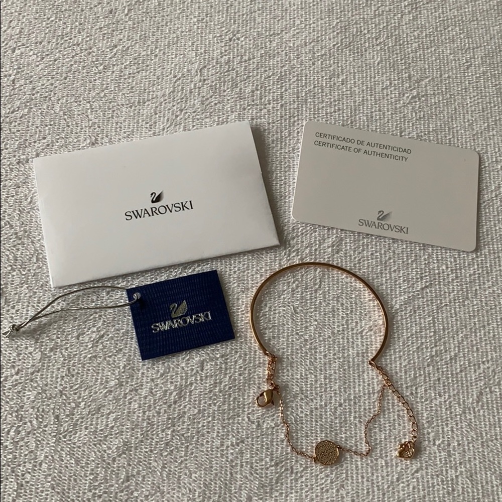 Swarovski Ginger Rose Gold-Plated Bracelet